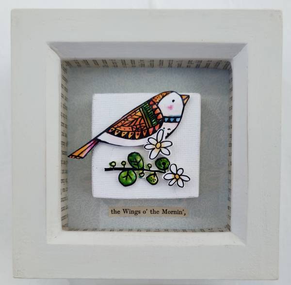 - a , Mixed Media Sculpture by Catherine Hoskin, measuring 12 x 12 cm (H x W) £48